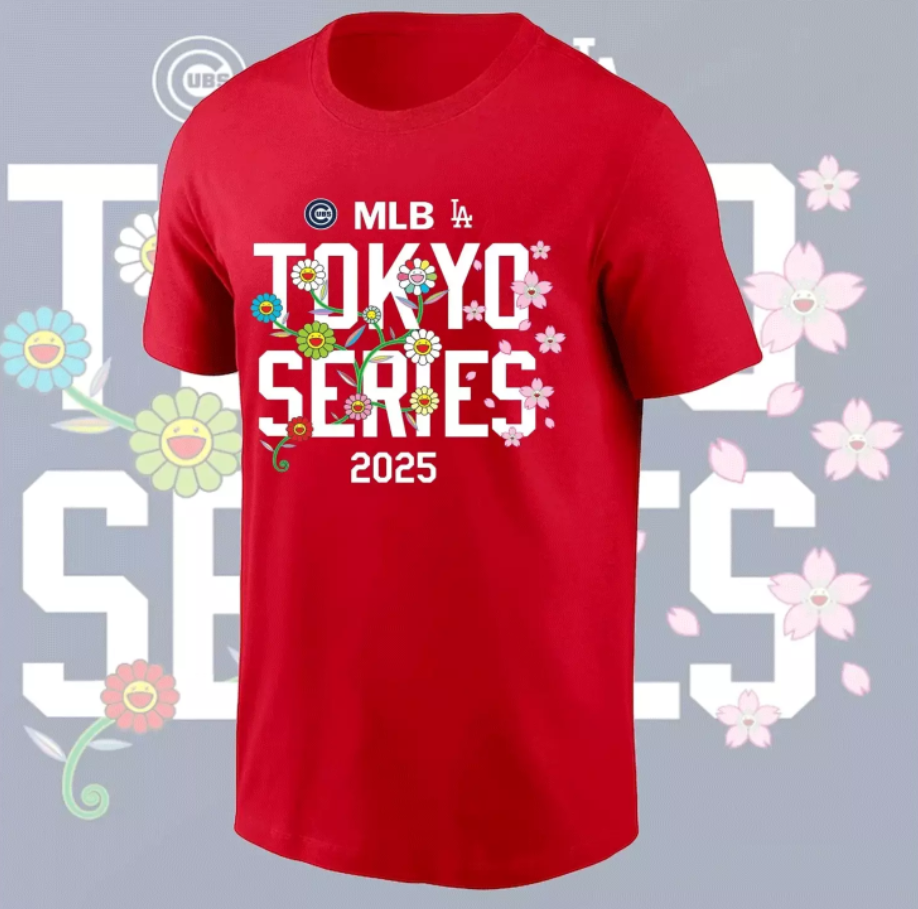 Men Los Angeles Dodgers blank red MLB 2025 Tshirt style 9